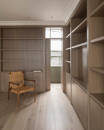 Burnt House by Will Gamble Architects and Smith & Butler snug