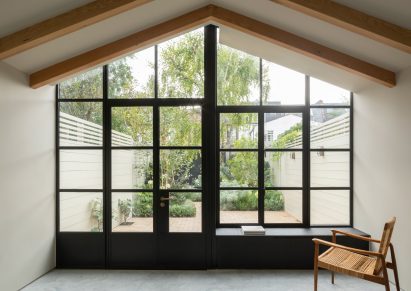 Burnt House by Will Gamble Architects and Smith & Butler looks like a Japanese tea house
