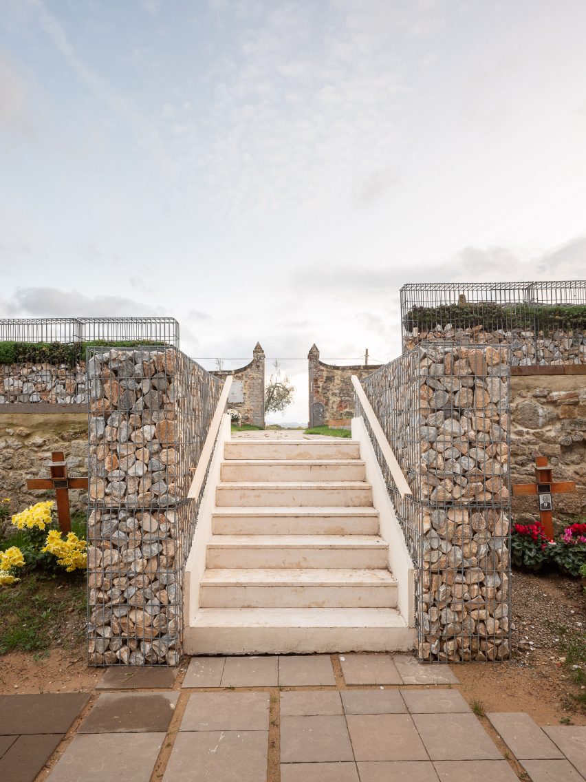 Cemetery Castel San Gimignano by Microscape