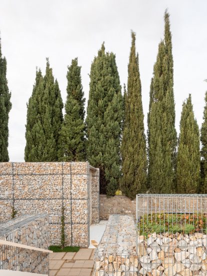 Cemetery Castel San Gimignano by Microscape