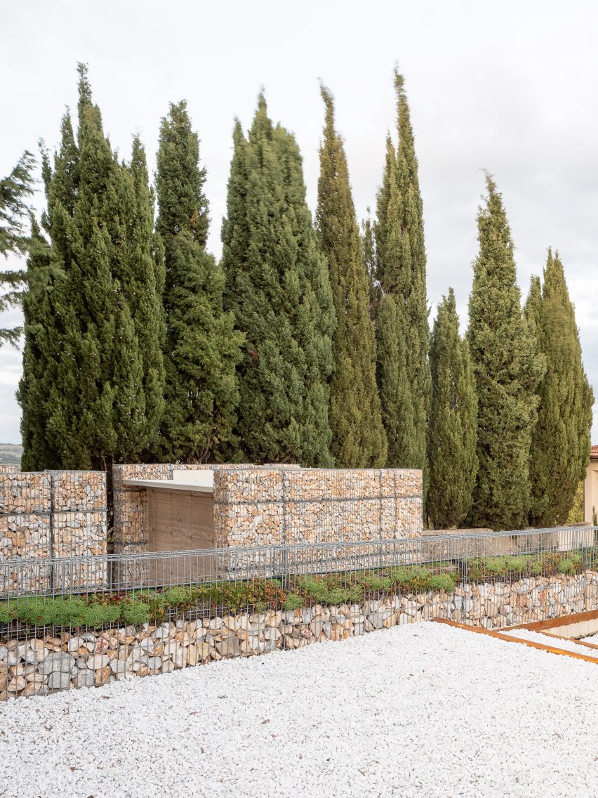 Cemetery Castel San Gimignano by Microscape
