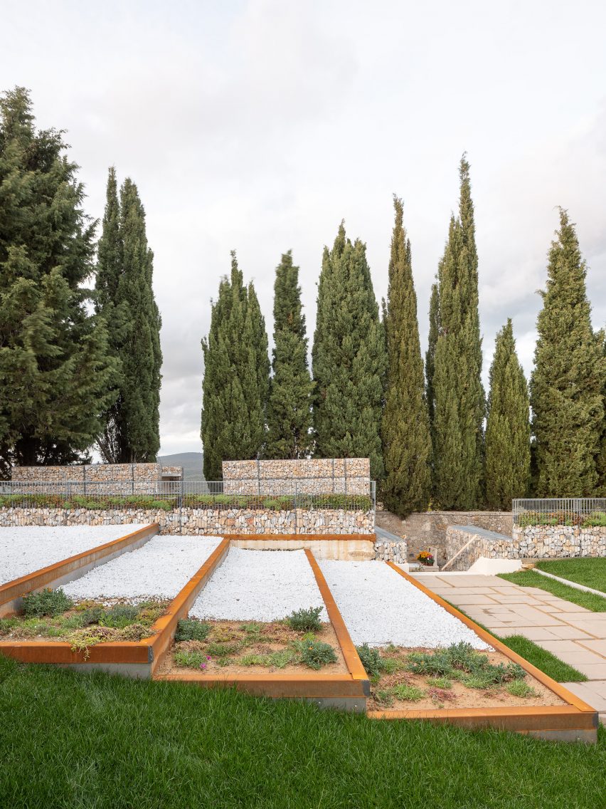 Cemetery Castel San Gimignano by Microscape