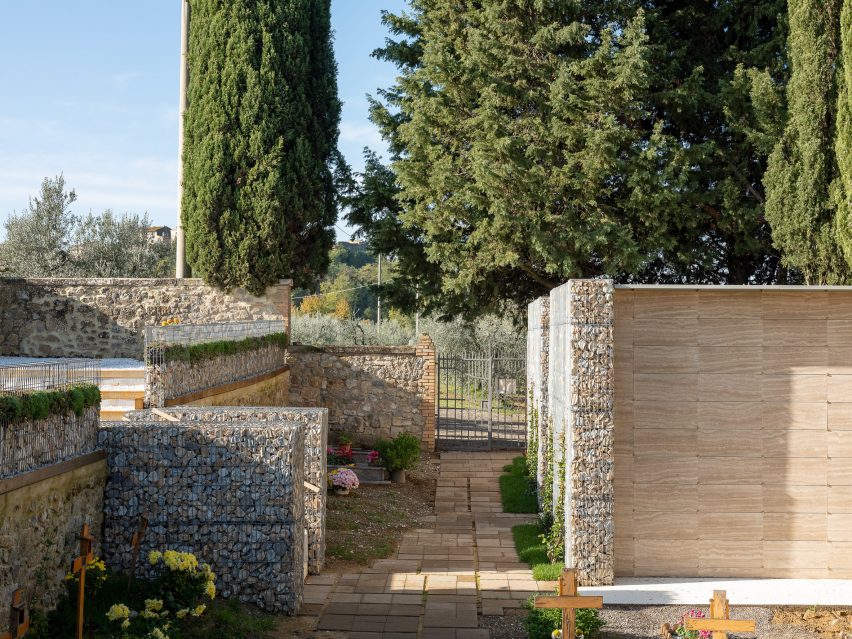 Cemetery Castel San Gimignano by Microscape