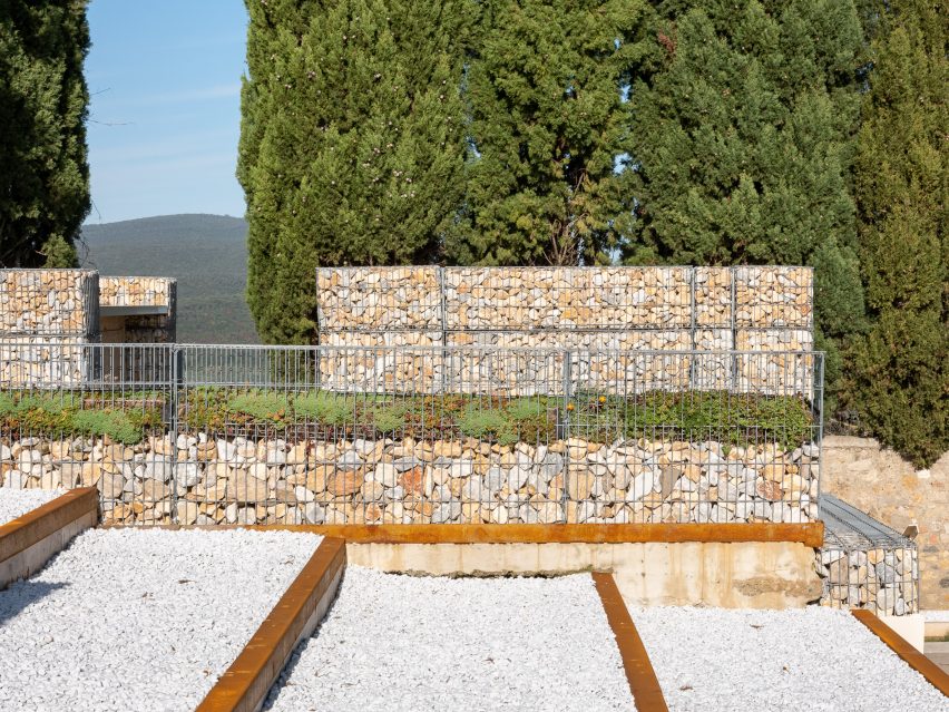 Cemetery Castel San Gimignano by Microscape