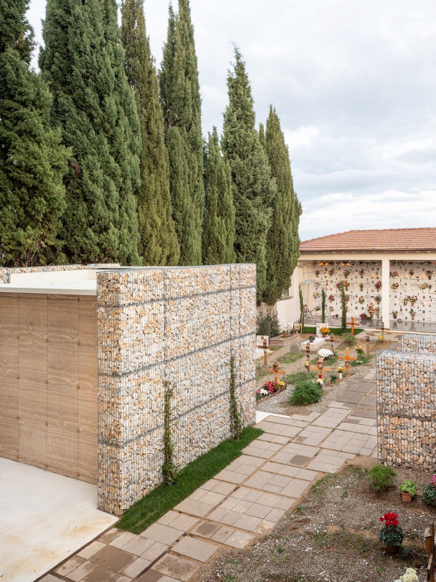 Cemetery Castel San Gimignano by Microscape