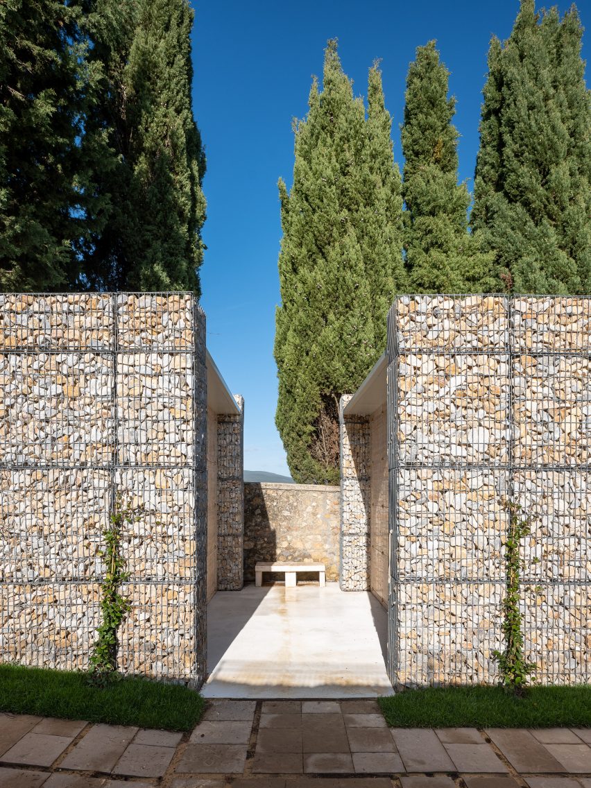 Cemetery Castel San Gimignano by Microscape