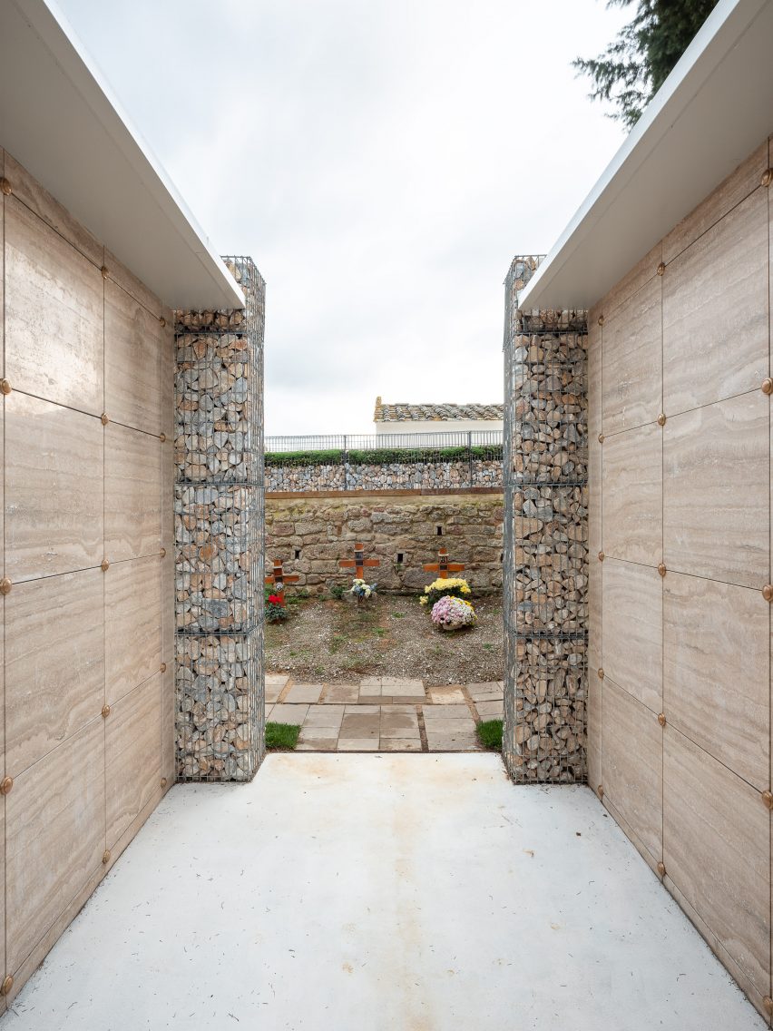 Cemetery Castel San Gimignano by Microscape