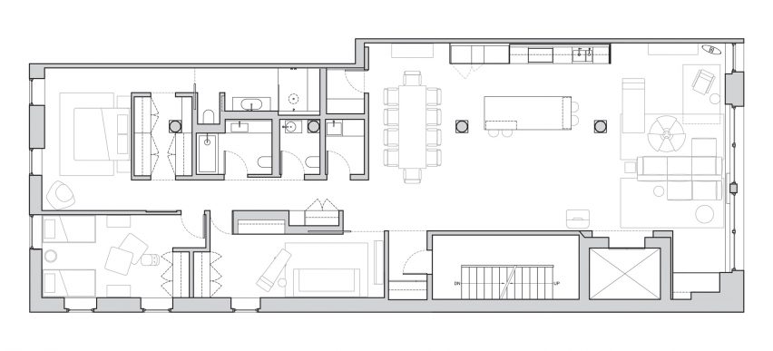 Chelsea Loft by Worrell Yeung and Jean Lin