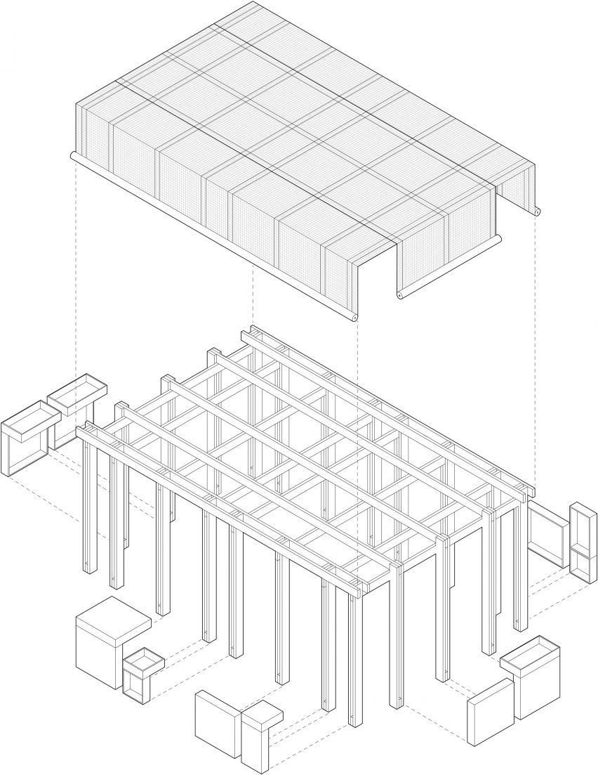Axonometric diagram