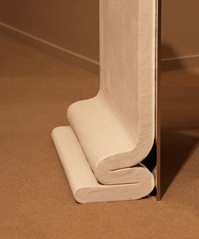 Concrete Melt Chair by Bower Studios