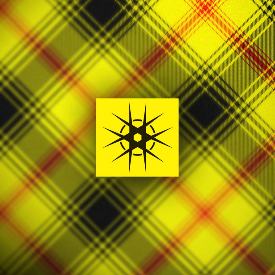 Coronavirus tartan
