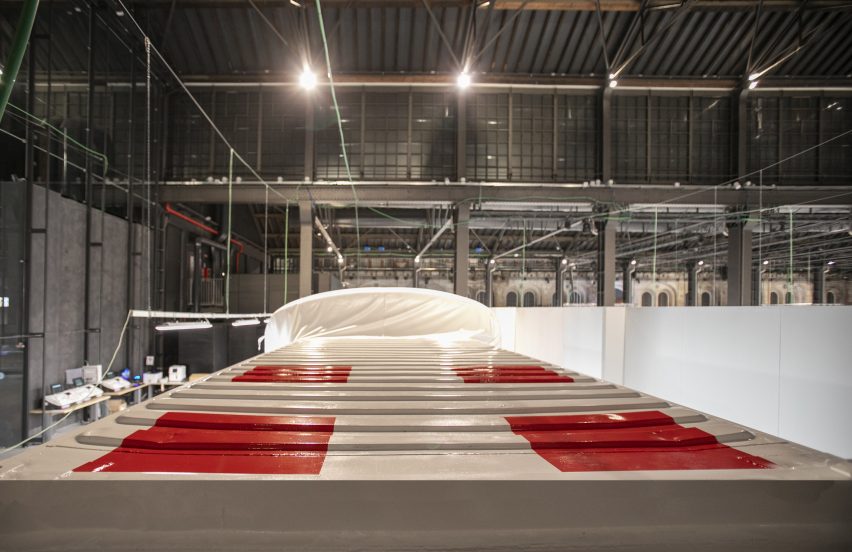 Shipping-container intensive care unit by Carlo Ratti and Italo Rota installed at Turin hospital