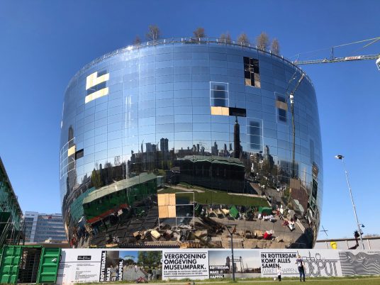 Depot Boijmans Van Beuningen by MVRDV nearly complete