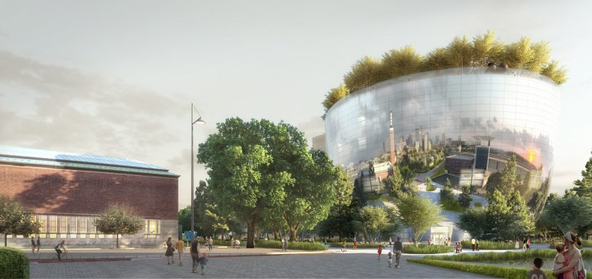 Depot Boijmans Van Beuningen by MVRDV render