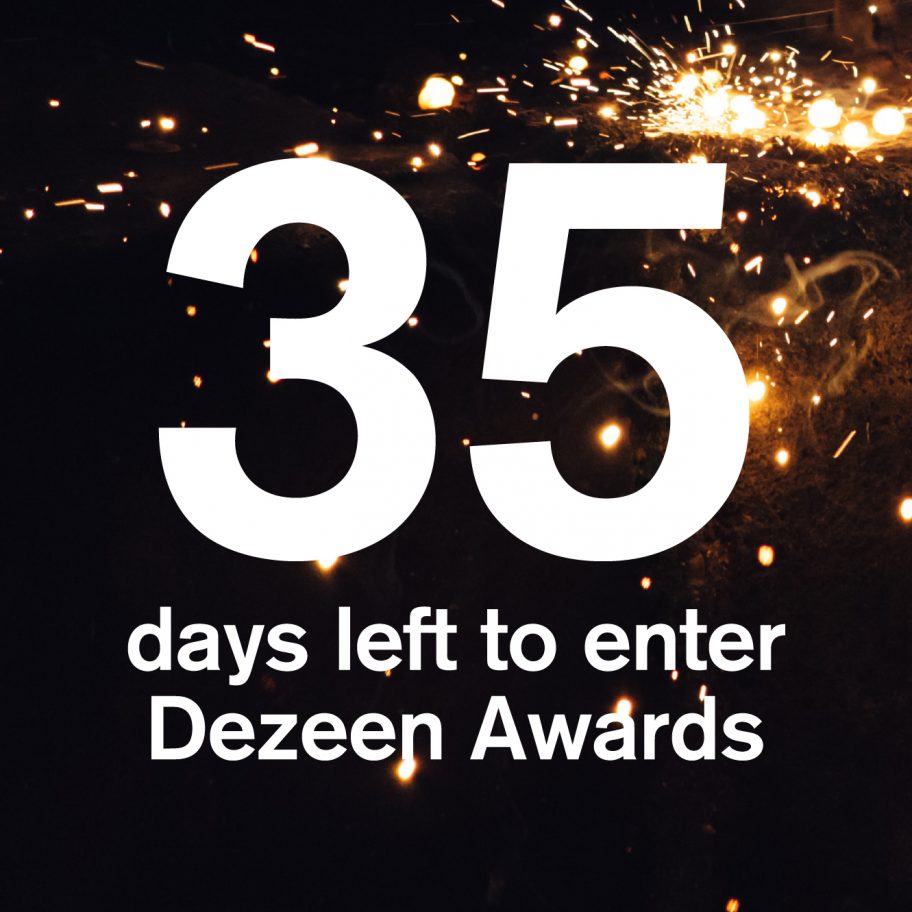 35 days left to enter Dezeen Awards 2020