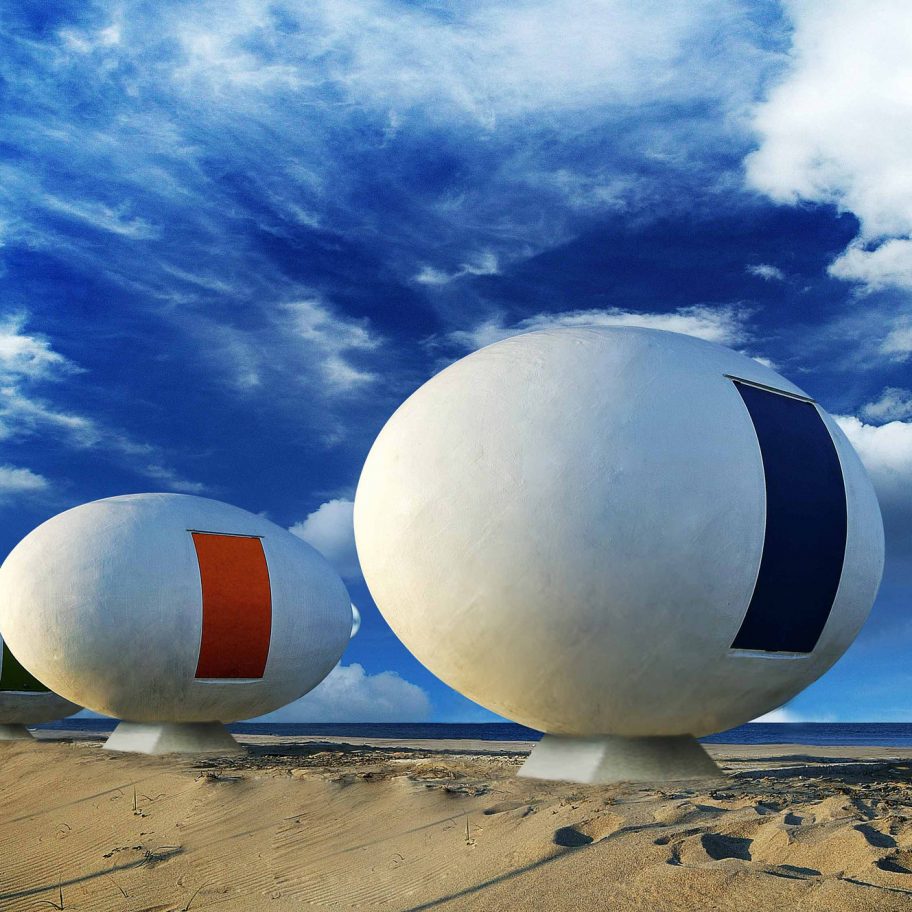 Eight egg-shaped buildings roundup
