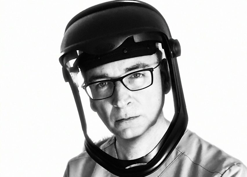 Face shield interview with epidemiologist Michael Edmond