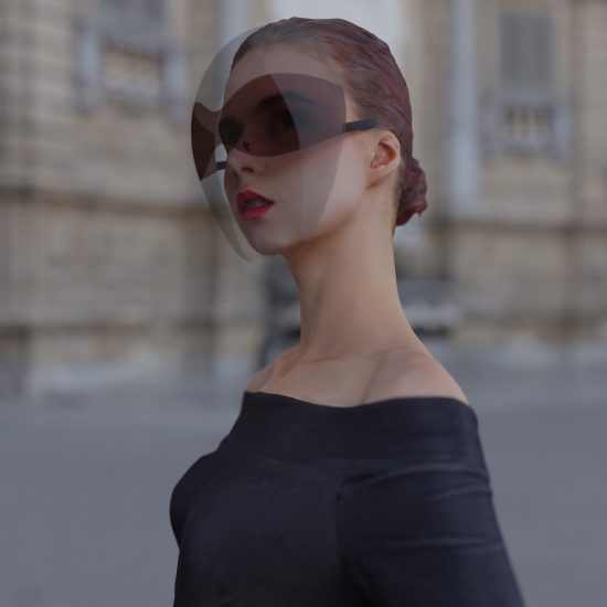Face shield by Joe Doucet