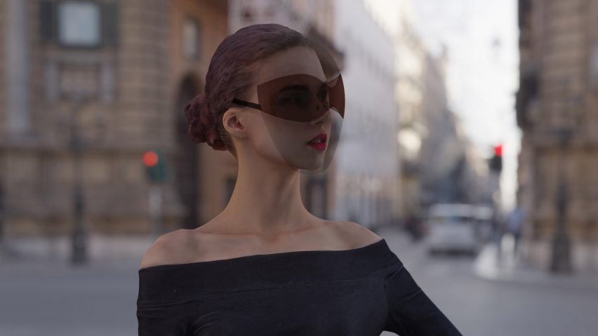Face shield by Joe Doucet