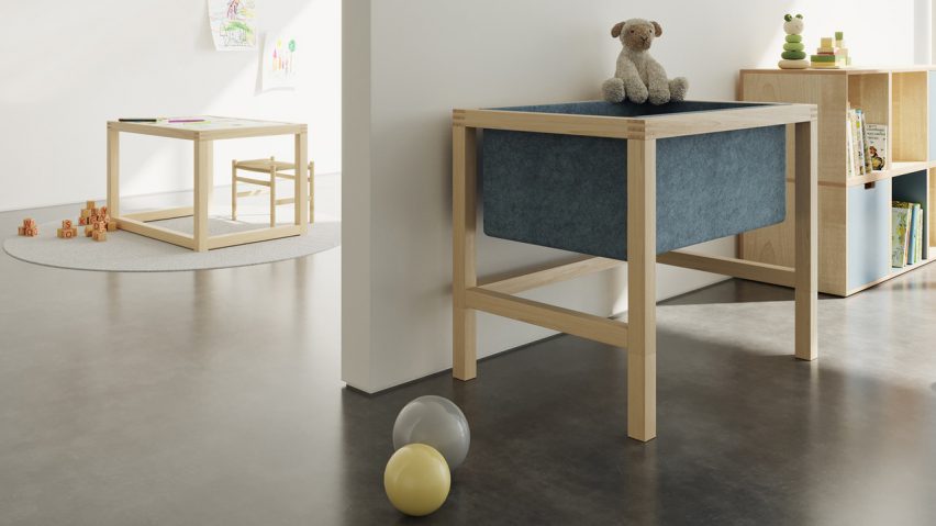 NINA baby cradle by FEIT