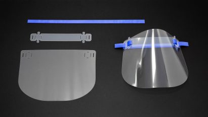 Foster + Partners designs reusable open-source face shield