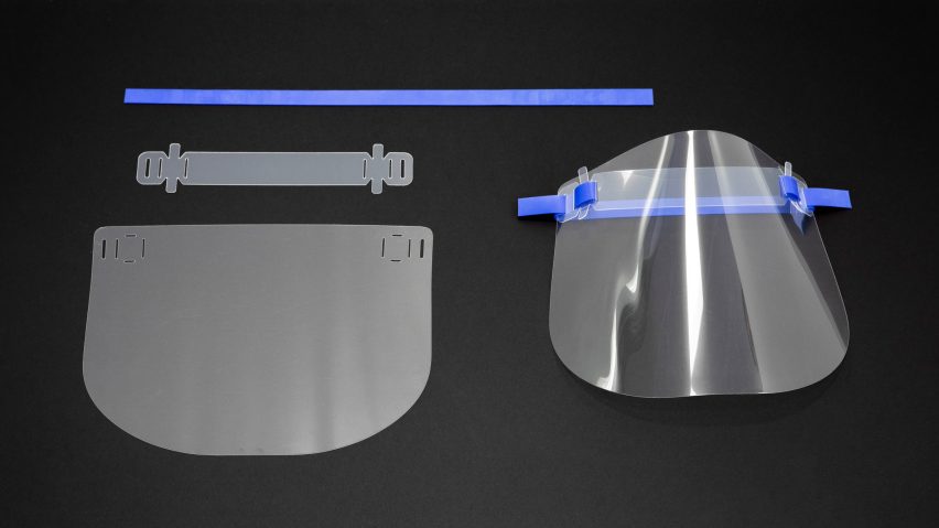 Eight face shields created to protect coronavirus health care workers