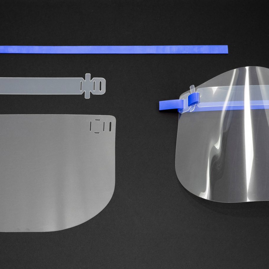Eight face shields created to protect coronavirus health care workers