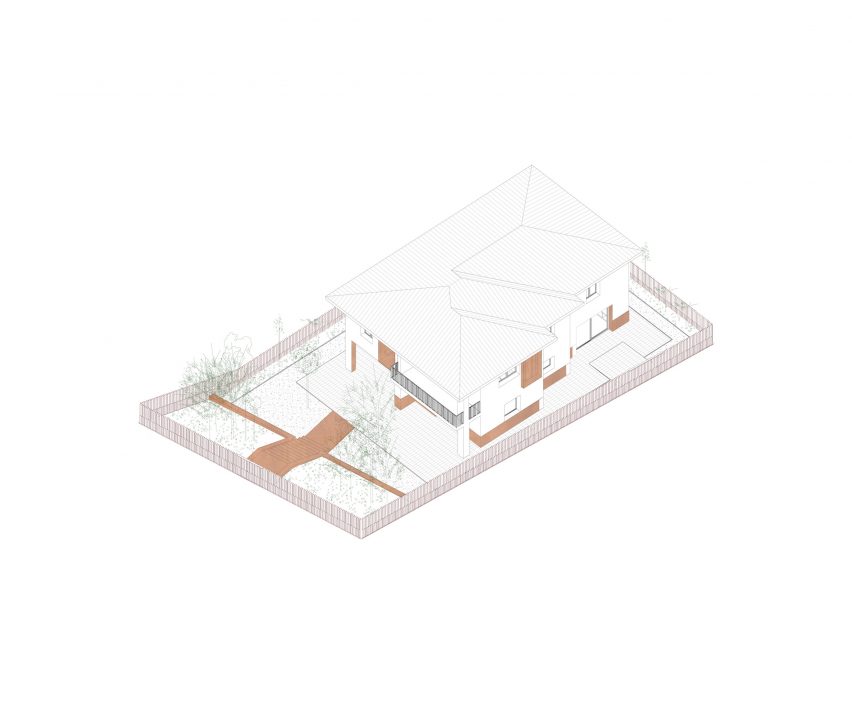 Axonometric diagram
