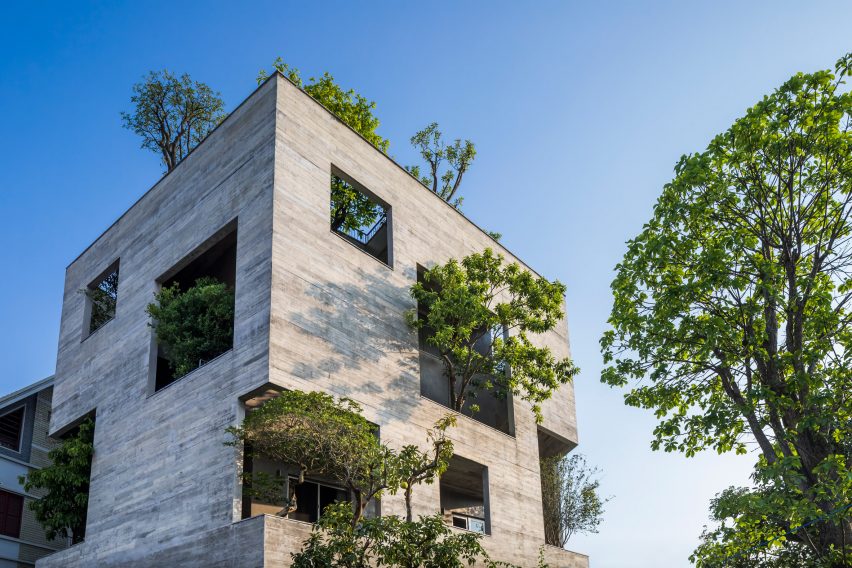 Ha Long Villa by Vo Trong Nghia Architects