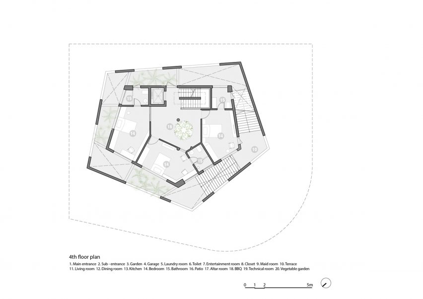 Third floor plan