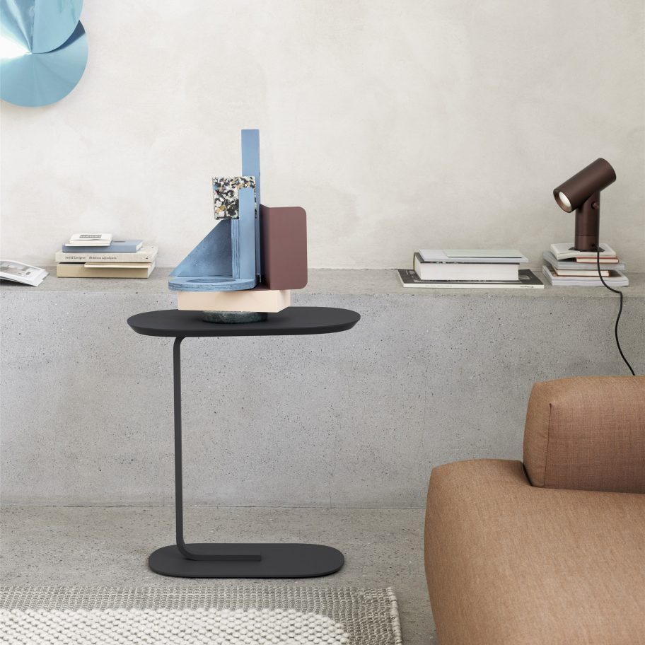 Home office furniture essentials: Relate Side Table by Big Game for Muuto