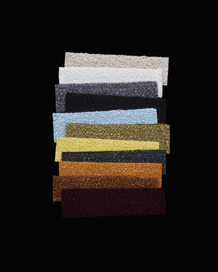 Helia, from the Kvadrat upholstery collection by Raf Simons