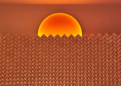Mále Uribe Forés makes "living" wall tiles from Chilean desert salt