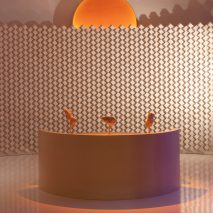 Mále Uribe Forés makes "living" wall tiles from Chilean desert salt