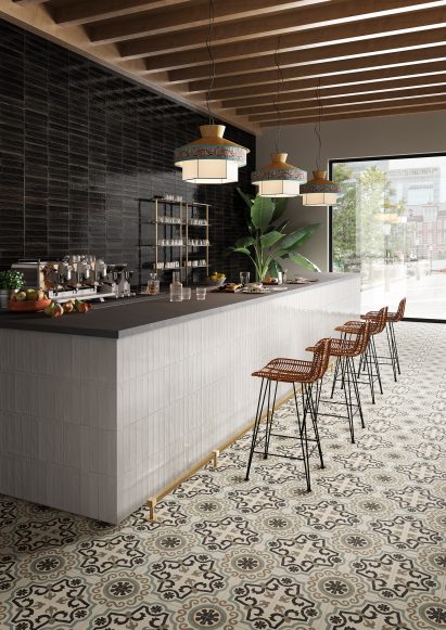 Marazzi updates its Crogiolo tile collection with designs that celebrate flaws