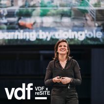 Marianthi Tatari at her reSITE talk