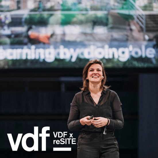 Marianthi Tatari at her reSITE talk
