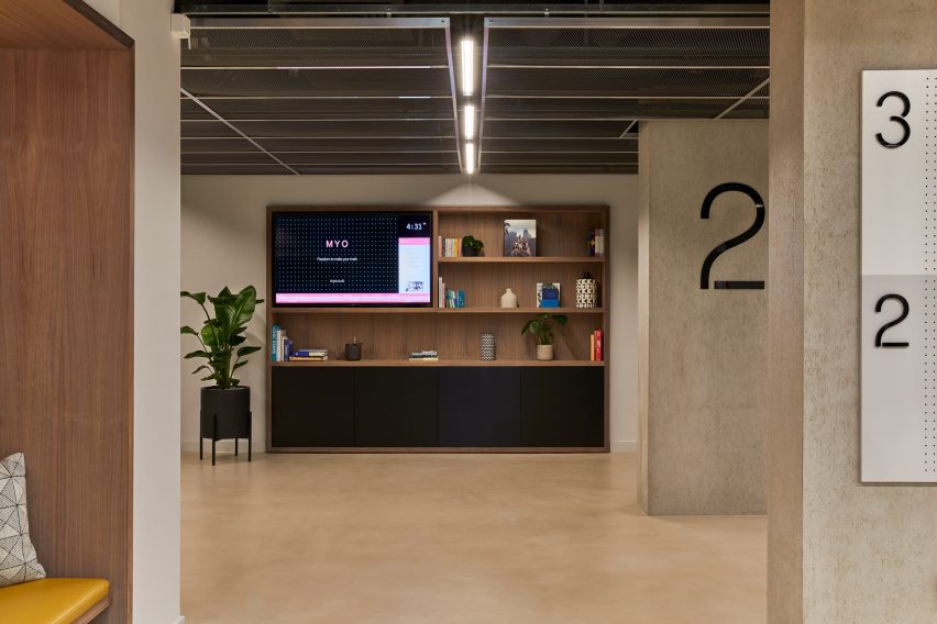 MYO office in 123 Victoria Street, designed by by Soda