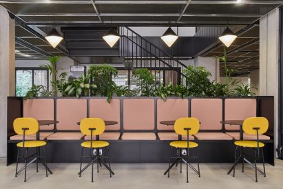 MYO office in 123 Victoria Street, designed by by Soda