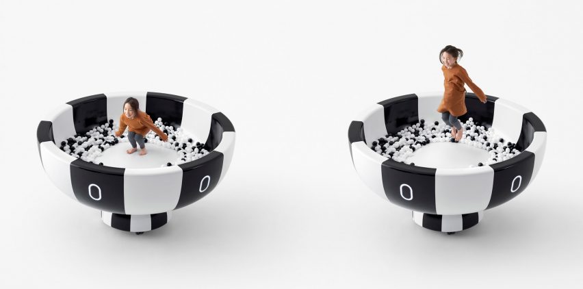 Nendo designs autonomous life-size playground equipment for children