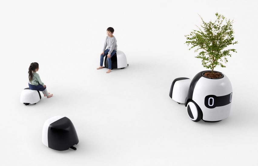 Nendo designs autonomous life-size playground equipment for children