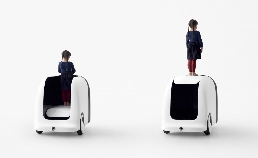 Nendo designs autonomous life-size playground equipment for children