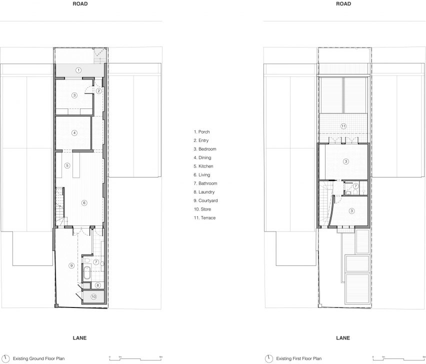 Previous floor plans