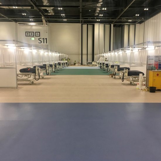 Coronavirus hospital NHS Nightingale at London's ExCel Centre by BDP