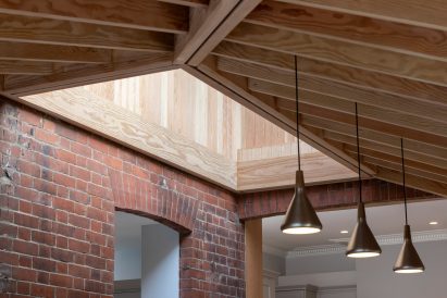 Flitch Beam roof