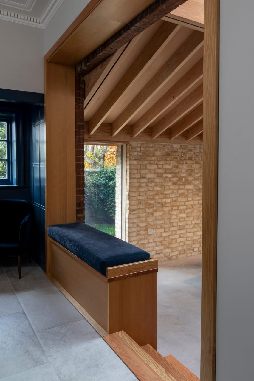 Douglas fir joinery