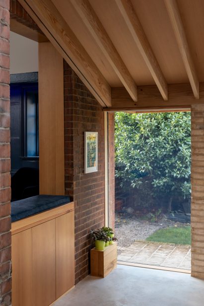 Douglas fir joinery