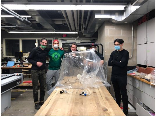 Architect and medics develop open-source hoods