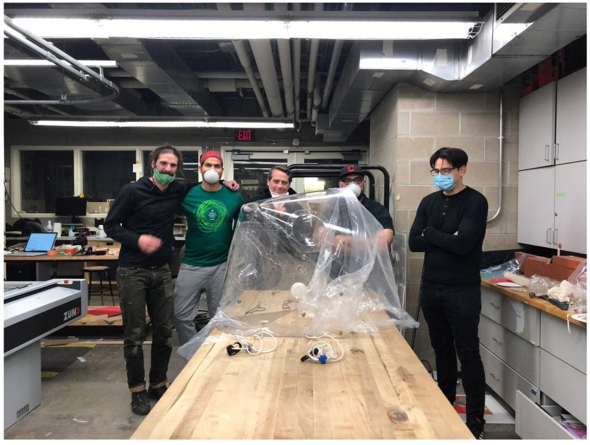 Architect and medics develop open-source hoods