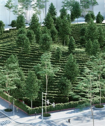 Parc de la Distance by Studio Precht designed to encourage social distancing during coronavirus